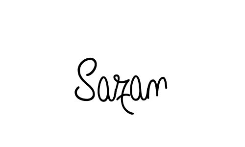 How to Draw Sazan signature style? Angelique-Rose-font-FFP is a latest design signature styles for name Sazan. Sazan signature style 5 images and pictures png