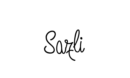 You can use this online signature creator to create a handwritten signature for the name Sazli. This is the best online autograph maker. Sazli signature style 5 images and pictures png