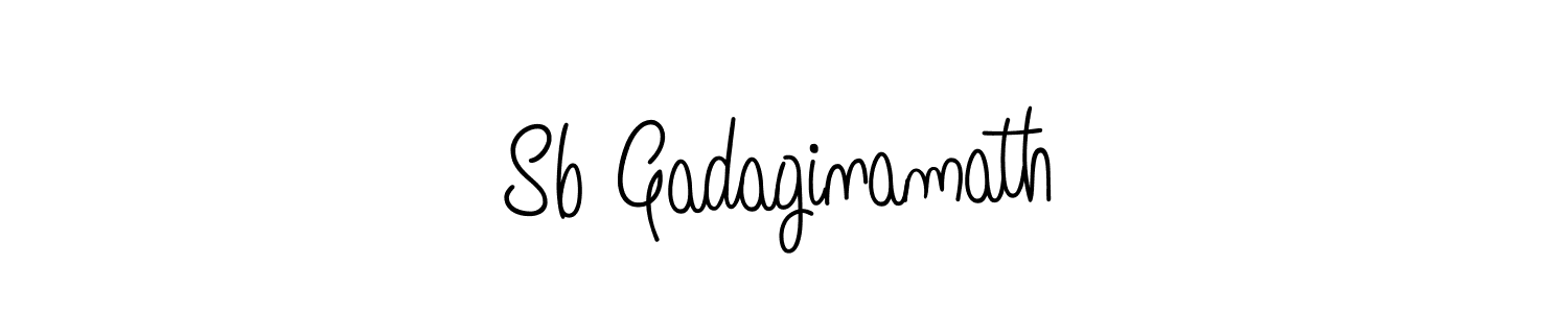 It looks lik you need a new signature style for name Sb Gadaginamath. Design unique handwritten (Angelique-Rose-font-FFP) signature with our free signature maker in just a few clicks. Sb Gadaginamath signature style 5 images and pictures png