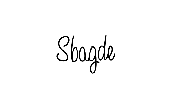 if you are searching for the best signature style for your name Sbagde. so please give up your signature search. here we have designed multiple signature styles  using Angelique-Rose-font-FFP. Sbagde signature style 5 images and pictures png