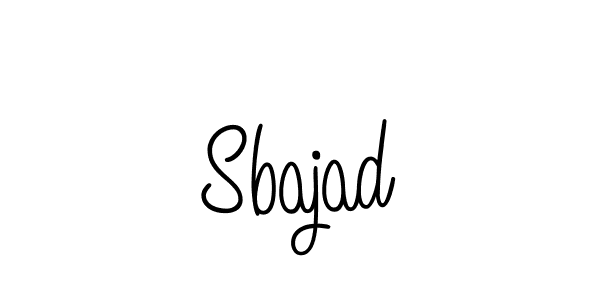Design your own signature with our free online signature maker. With this signature software, you can create a handwritten (Angelique-Rose-font-FFP) signature for name Sbajad. Sbajad signature style 5 images and pictures png
