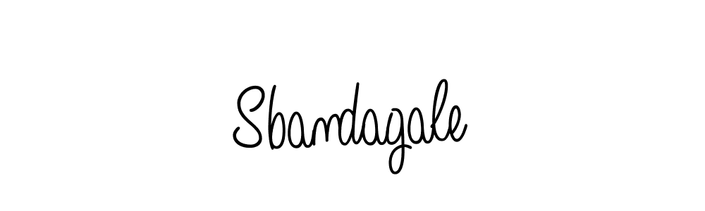 Make a beautiful signature design for name Sbandagale. Use this online signature maker to create a handwritten signature for free. Sbandagale signature style 5 images and pictures png