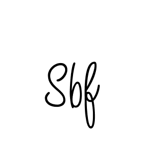 Also we have Sbf name is the best signature style. Create professional handwritten signature collection using Angelique-Rose-font-FFP autograph style. Sbf signature style 5 images and pictures png