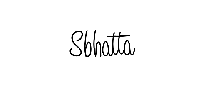 Also we have Sbhatta name is the best signature style. Create professional handwritten signature collection using Angelique-Rose-font-FFP autograph style. Sbhatta signature style 5 images and pictures png