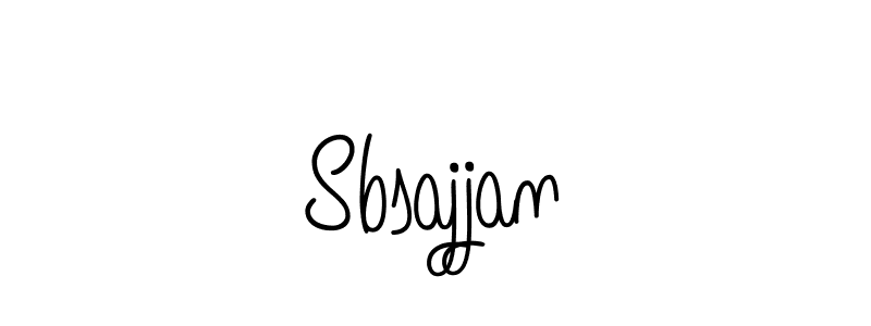 Also we have Sbsajjan name is the best signature style. Create professional handwritten signature collection using Angelique-Rose-font-FFP autograph style. Sbsajjan signature style 5 images and pictures png
