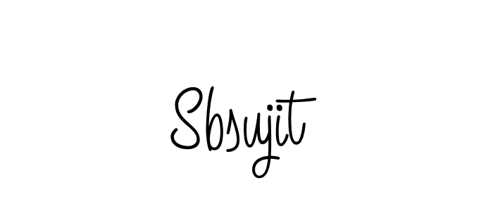 Design your own signature with our free online signature maker. With this signature software, you can create a handwritten (Angelique-Rose-font-FFP) signature for name Sbsujit. Sbsujit signature style 5 images and pictures png