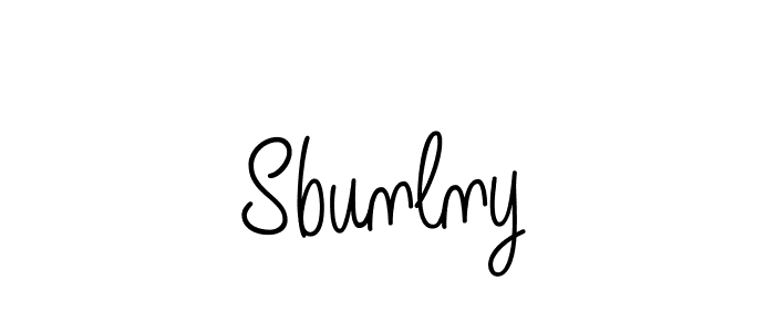Angelique-Rose-font-FFP is a professional signature style that is perfect for those who want to add a touch of class to their signature. It is also a great choice for those who want to make their signature more unique. Get Sbunlny name to fancy signature for free. Sbunlny signature style 5 images and pictures png