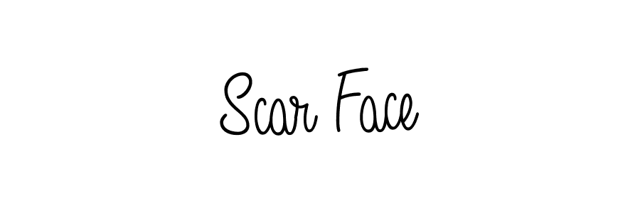 Use a signature maker to create a handwritten signature online. With this signature software, you can design (Angelique-Rose-font-FFP) your own signature for name Scar Face. Scar Face signature style 5 images and pictures png