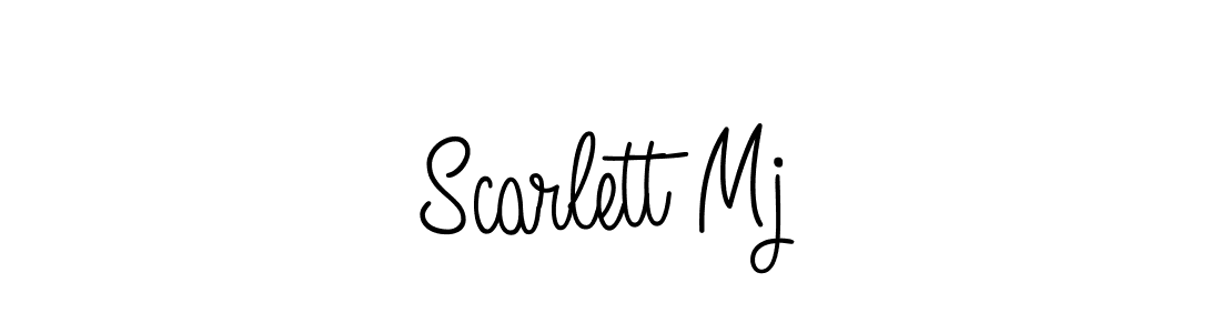 Make a beautiful signature design for name Scarlett Mj. Use this online signature maker to create a handwritten signature for free. Scarlett Mj signature style 5 images and pictures png