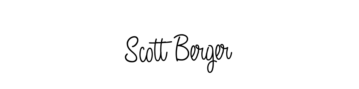 Angelique-Rose-font-FFP is a professional signature style that is perfect for those who want to add a touch of class to their signature. It is also a great choice for those who want to make their signature more unique. Get Scott Berger name to fancy signature for free. Scott Berger signature style 5 images and pictures png