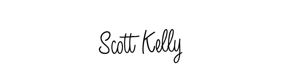 Design your own signature with our free online signature maker. With this signature software, you can create a handwritten (Angelique-Rose-font-FFP) signature for name Scott Kelly. Scott Kelly signature style 5 images and pictures png