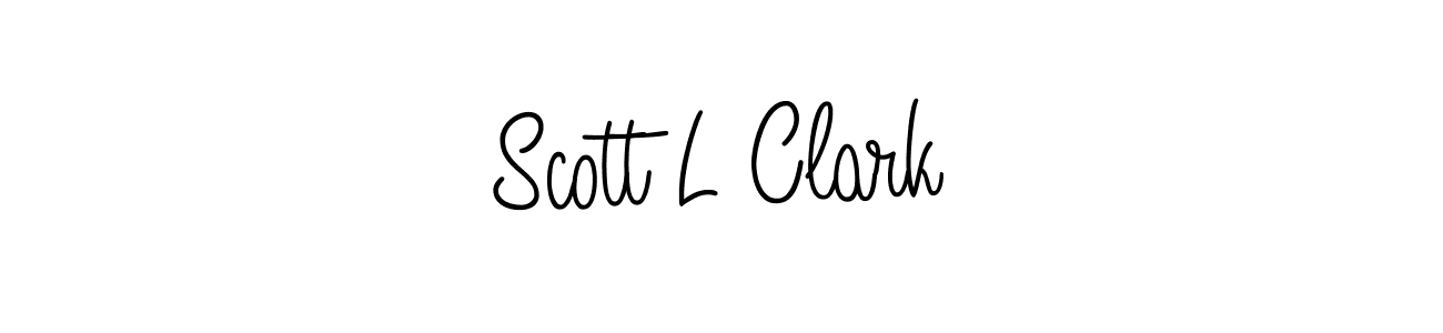 Make a beautiful signature design for name Scott L Clark. Use this online signature maker to create a handwritten signature for free. Scott L Clark signature style 5 images and pictures png