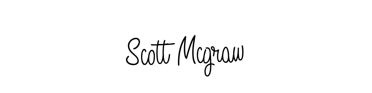 You should practise on your own different ways (Angelique-Rose-font-FFP) to write your name (Scott Mcgraw) in signature. don't let someone else do it for you. Scott Mcgraw signature style 5 images and pictures png