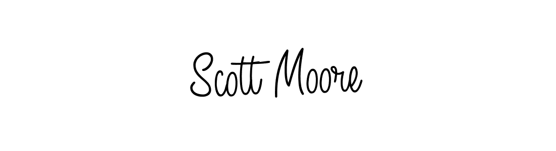 Scott Moore stylish signature style. Best Handwritten Sign (Angelique-Rose-font-FFP) for my name. Handwritten Signature Collection Ideas for my name Scott Moore. Scott Moore signature style 5 images and pictures png