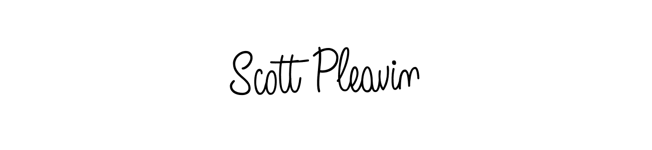 How to Draw Scott Pleavin signature style? Angelique-Rose-font-FFP is a latest design signature styles for name Scott Pleavin. Scott Pleavin signature style 5 images and pictures png