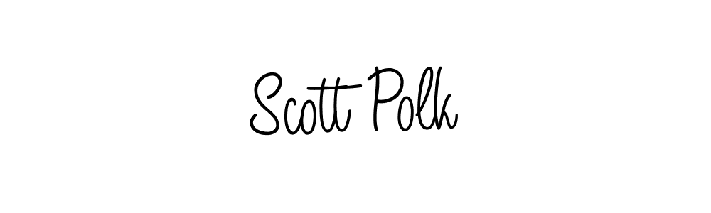 How to make Scott Polk signature? Angelique-Rose-font-FFP is a professional autograph style. Create handwritten signature for Scott Polk name. Scott Polk signature style 5 images and pictures png