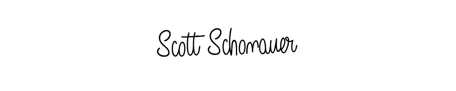 Use a signature maker to create a handwritten signature online. With this signature software, you can design (Angelique-Rose-font-FFP) your own signature for name Scott Schonauer. Scott Schonauer signature style 5 images and pictures png