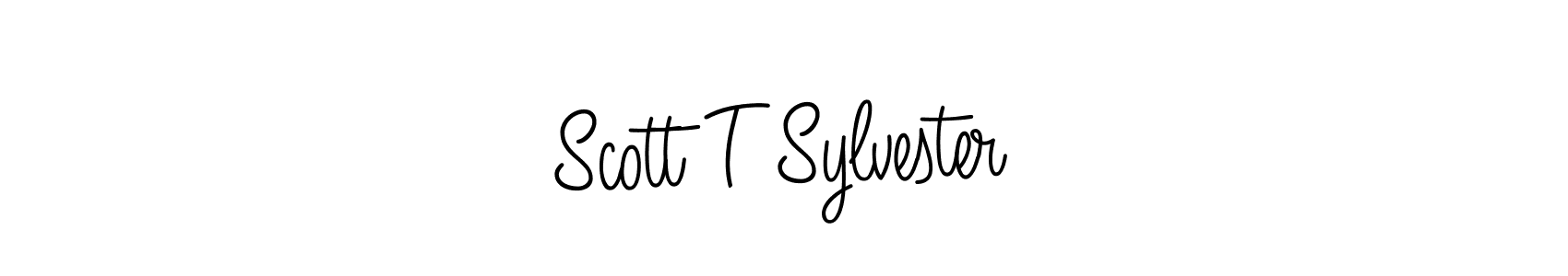 Also we have Scott T Sylvester name is the best signature style. Create professional handwritten signature collection using Angelique-Rose-font-FFP autograph style. Scott T Sylvester signature style 5 images and pictures png