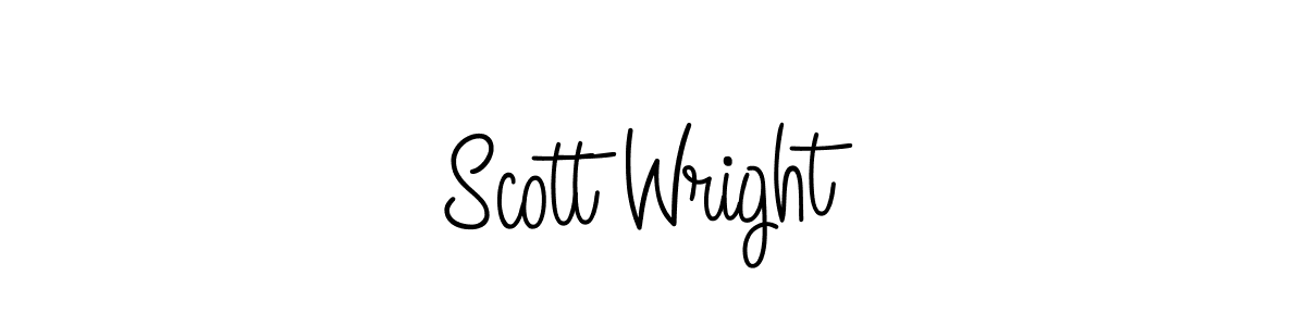 Also we have Scott Wright name is the best signature style. Create professional handwritten signature collection using Angelique-Rose-font-FFP autograph style. Scott Wright signature style 5 images and pictures png