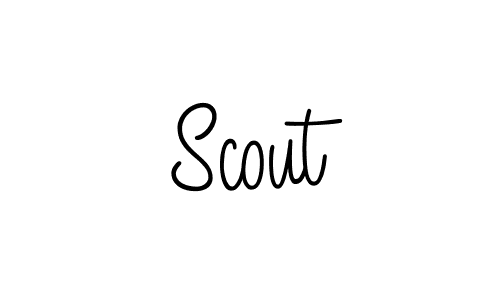 Best and Professional Signature Style for Scout. Angelique-Rose-font-FFP Best Signature Style Collection. Scout signature style 5 images and pictures png
