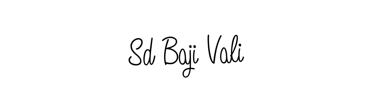 Similarly Angelique-Rose-font-FFP is the best handwritten signature design. Signature creator online .You can use it as an online autograph creator for name Sd Baji Vali. Sd Baji Vali signature style 5 images and pictures png