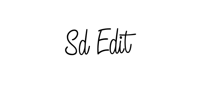 Once you've used our free online signature maker to create your best signature Angelique-Rose-font-FFP style, it's time to enjoy all of the benefits that Sd Edit name signing documents. Sd Edit signature style 5 images and pictures png