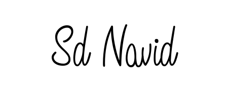 Give your name Sd Navid an exquisite flair with the Angelique-Rose-font-FFP script font. Ideal for contracts, resumes, and formal letterheads. Sd Navid signature style 5 images and pictures png