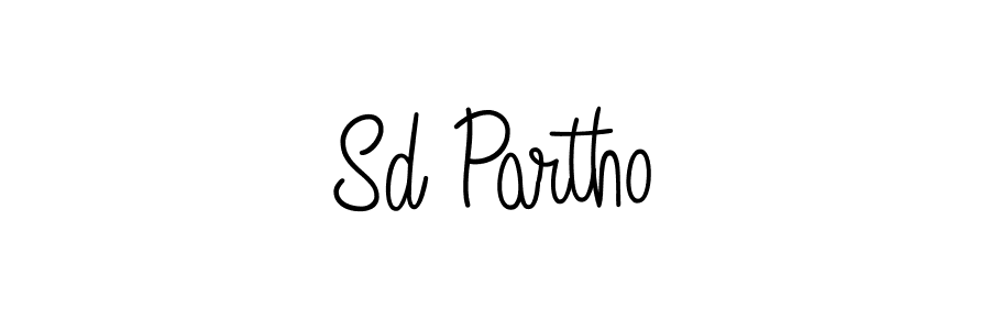 Make a beautiful signature design for name Sd Partho. Use this online signature maker to create a handwritten signature for free. Sd Partho signature style 5 images and pictures png