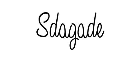 The Angelique-Rose-font-FFP signature style provides a bold statement for name Sdagade. Designed for business owners, executives, and leaders. Sdagade signature style 5 images and pictures png