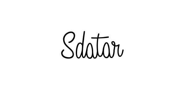 Once you've used our free online signature maker to create your best signature Angelique-Rose-font-FFP style, it's time to enjoy all of the benefits that Sdatar name signing documents. Sdatar signature style 5 images and pictures png