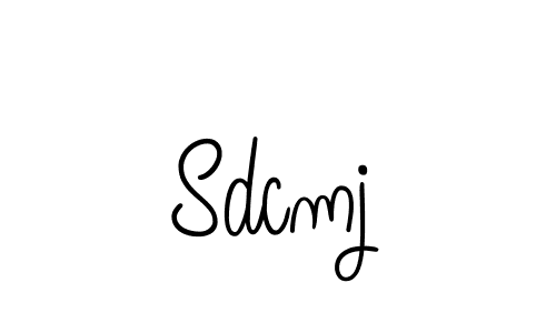 Also we have Sdcmj name is the best signature style. Create professional handwritten signature collection using Angelique-Rose-font-FFP autograph style. Sdcmj signature style 5 images and pictures png