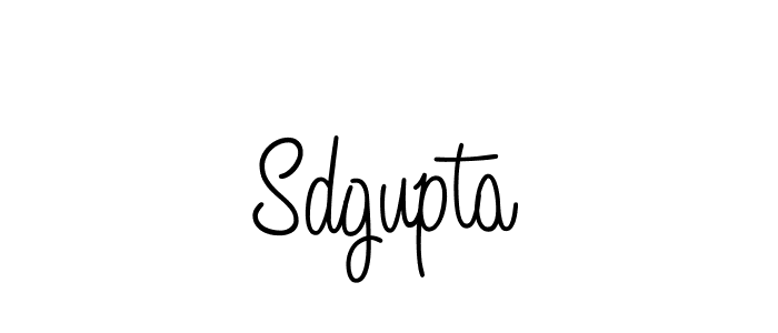 Make a beautiful signature design for name Sdgupta. Use this online signature maker to create a handwritten signature for free. Sdgupta signature style 5 images and pictures png