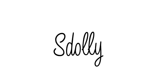 Also we have Sdolly name is the best signature style. Create professional handwritten signature collection using Angelique-Rose-font-FFP autograph style. Sdolly signature style 5 images and pictures png