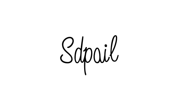 Once you've used our free online signature maker to create your best signature Angelique-Rose-font-FFP style, it's time to enjoy all of the benefits that Sdpail name signing documents. Sdpail signature style 5 images and pictures png