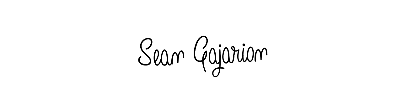 Best and Professional Signature Style for Sean Gajarion. Angelique-Rose-font-FFP Best Signature Style Collection. Sean Gajarion signature style 5 images and pictures png