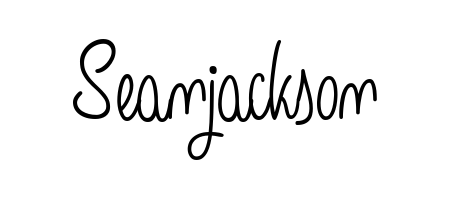 Discover how Seanjackson looks in an executive cursive font (Angelique-Rose-font-FFP). Perfect for legal documents, invoices, and certificates. Seanjackson signature style 5 images and pictures png