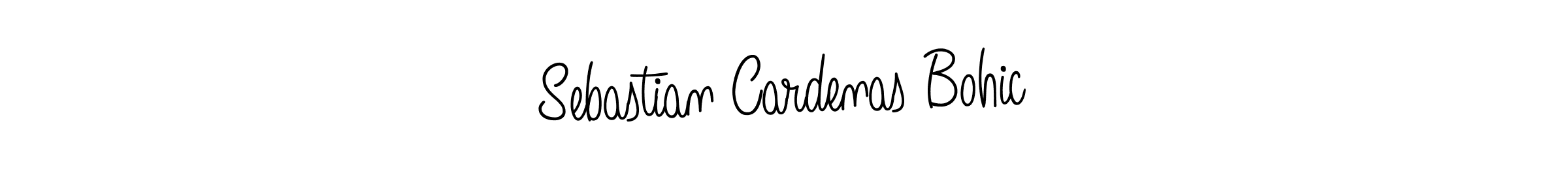 Make a beautiful signature design for name Sebastian Cardenas Bohic. With this signature (Angelique-Rose-font-FFP) style, you can create a handwritten signature for free. Sebastian Cardenas Bohic signature style 5 images and pictures png