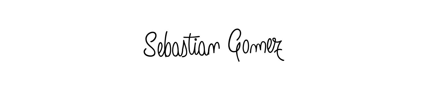 Make a beautiful signature design for name Sebastian Gomez. With this signature (Angelique-Rose-font-FFP) style, you can create a handwritten signature for free. Sebastian Gomez signature style 5 images and pictures png