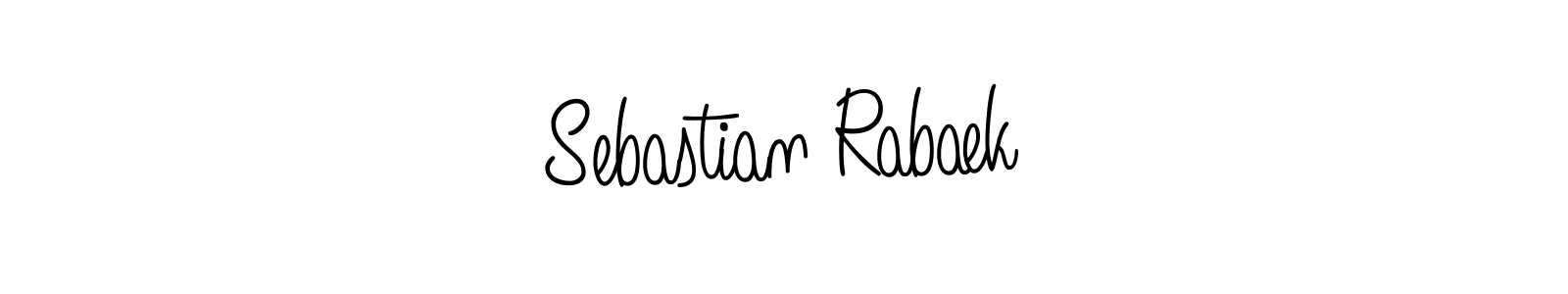 Also we have Sebastian Rabæk name is the best signature style. Create professional handwritten signature collection using Angelique-Rose-font-FFP autograph style. Sebastian Rabæk signature style 5 images and pictures png