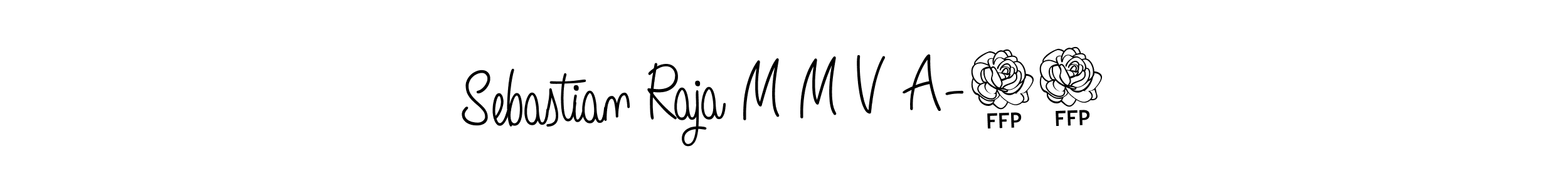 Similarly Angelique-Rose-font-FFP is the best handwritten signature design. Signature creator online .You can use it as an online autograph creator for name Sebastian Raja M M V A-21. Sebastian Raja M M V A-21 signature style 5 images and pictures png