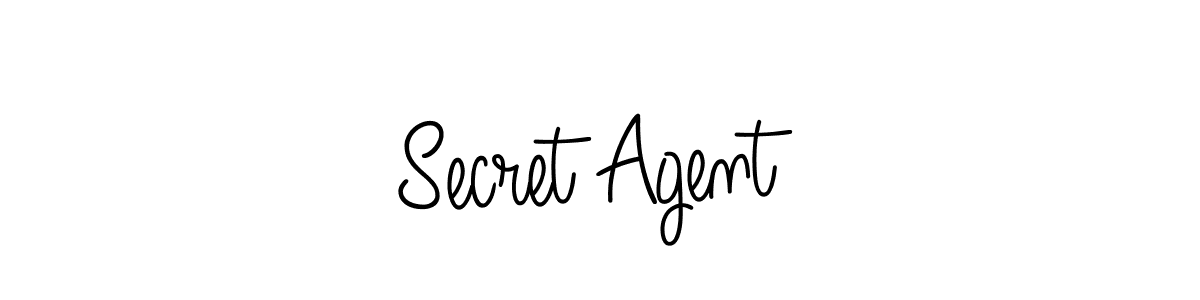 Use a signature maker to create a handwritten signature online. With this signature software, you can design (Angelique-Rose-font-FFP) your own signature for name Secret Agent. Secret Agent signature style 5 images and pictures png
