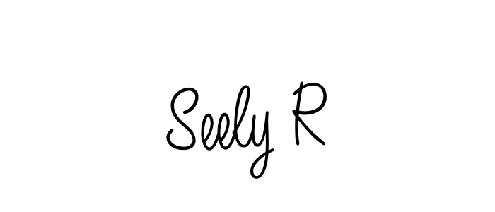 if you are searching for the best signature style for your name Seely R. so please give up your signature search. here we have designed multiple signature styles  using Angelique-Rose-font-FFP. Seely R signature style 5 images and pictures png