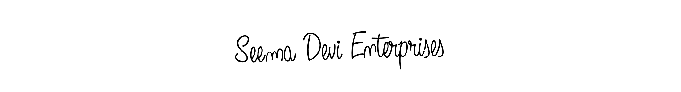Also we have Seema Devi Enterprises name is the best signature style. Create professional handwritten signature collection using Angelique-Rose-font-FFP autograph style. Seema Devi Enterprises signature style 5 images and pictures png