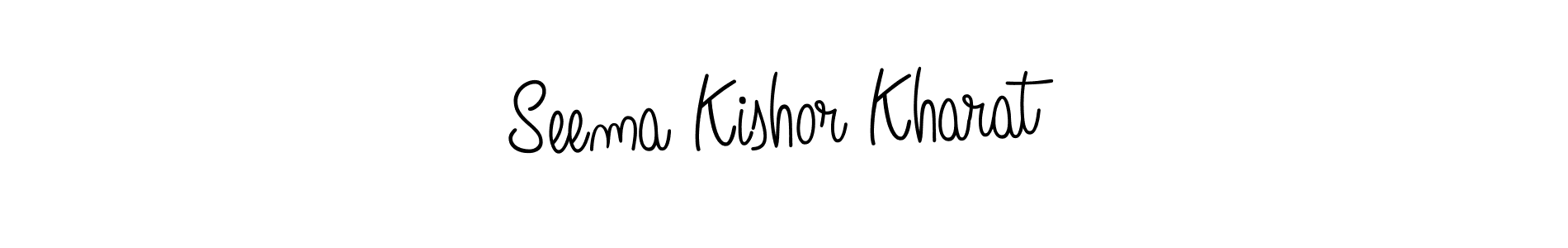 Best and Professional Signature Style for Seema Kishor Kharat. Angelique-Rose-font-FFP Best Signature Style Collection. Seema Kishor Kharat signature style 5 images and pictures png