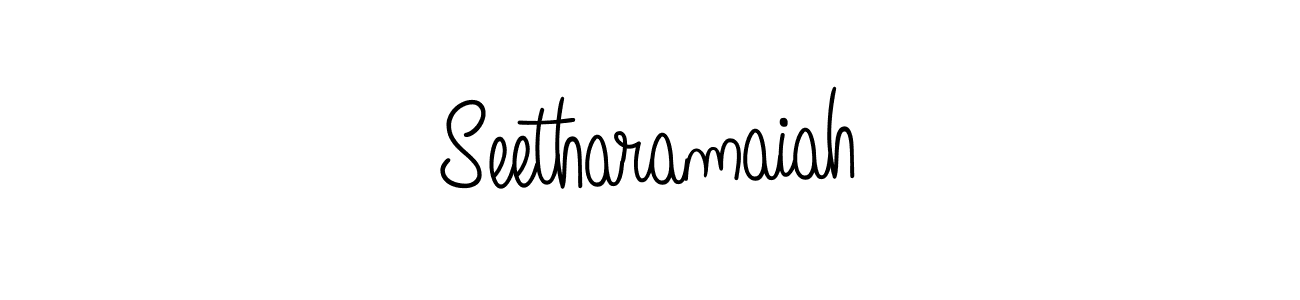 Angelique-Rose-font-FFP is a professional signature style that is perfect for those who want to add a touch of class to their signature. It is also a great choice for those who want to make their signature more unique. Get Seetharamaiah name to fancy signature for free. Seetharamaiah signature style 5 images and pictures png