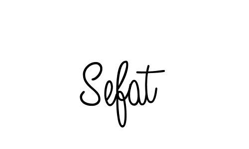 Use a signature maker to create a handwritten signature online. With this signature software, you can design (Angelique-Rose-font-FFP) your own signature for name Sefat. Sefat signature style 5 images and pictures png