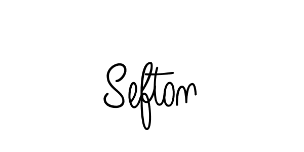How to make Sefton name signature. Use Angelique-Rose-font-FFP style for creating short signs online. This is the latest handwritten sign. Sefton signature style 5 images and pictures png