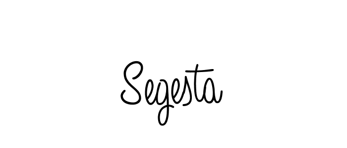 You should practise on your own different ways (Angelique-Rose-font-FFP) to write your name (Segesta) in signature. don't let someone else do it for you. Segesta signature style 5 images and pictures png