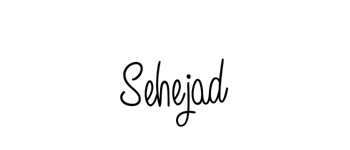 How to make Sehejad signature? Angelique-Rose-font-FFP is a professional autograph style. Create handwritten signature for Sehejad name. Sehejad signature style 5 images and pictures png