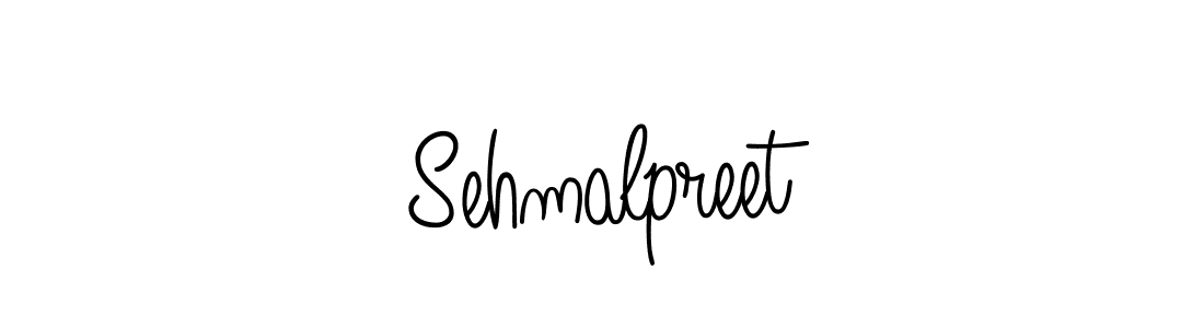 The best way (Angelique-Rose-font-FFP) to make a short signature is to pick only two or three words in your name. The name Sehmalpreet include a total of six letters. For converting this name. Sehmalpreet signature style 5 images and pictures png
